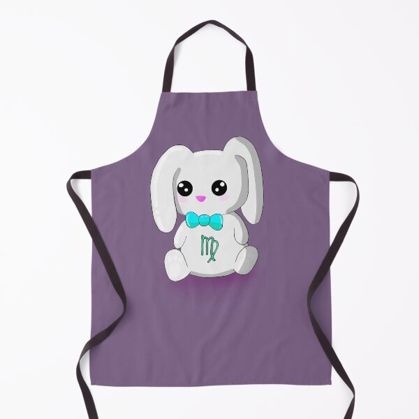 Item preview, Lil Virgo Rabbit - Baby Blue designed and sold by DoodlesbyEllieE.