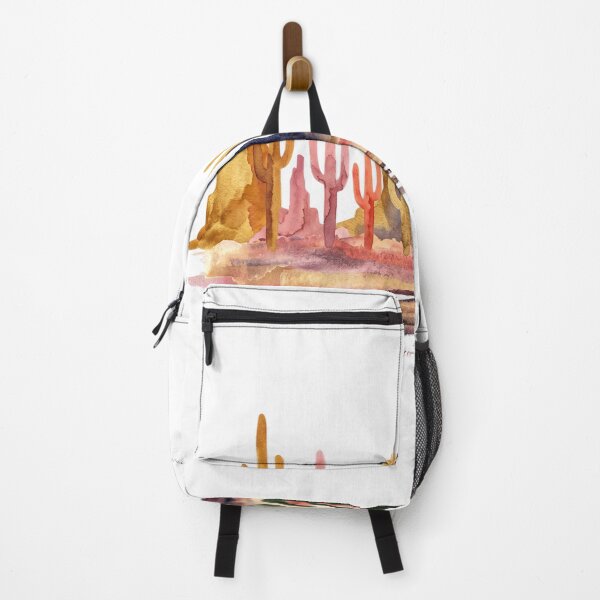 Item preview, Watercolor Cactus Desert Landscape – Southwest Art designed and sold by teemsa.