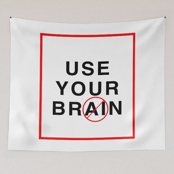 Item preview, Use Your Brain designed and sold by zettey crafts.