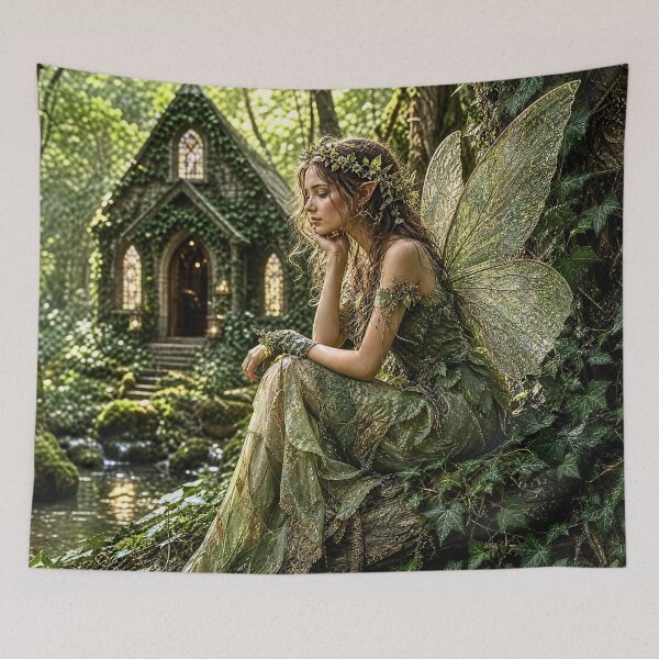 Item preview, Enchanted Forest Chapel Fairy Reverie designed and sold by Storybook Botanica.