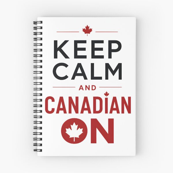 Item preview, Keep Calm and Canadian On Minimalist Design designed and sold by Sybille-Yates.