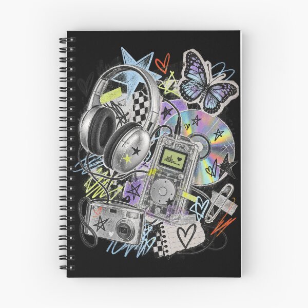 Item preview, Y2K Tech Nostalgia Collage designed and sold by 966 A.D..