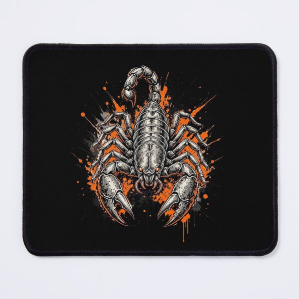 Item preview, Fierce Scorpion, Scorpio Zodiac Splatter Art designed and sold by gkhanco.