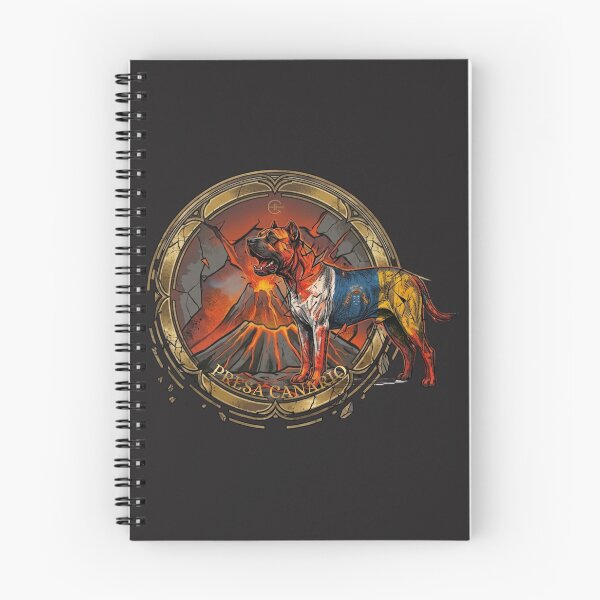 Item preview, Presa Canario Canary Islands Volcanic Emblem Emblematic Dog designed and sold by EfectoCreativo.
