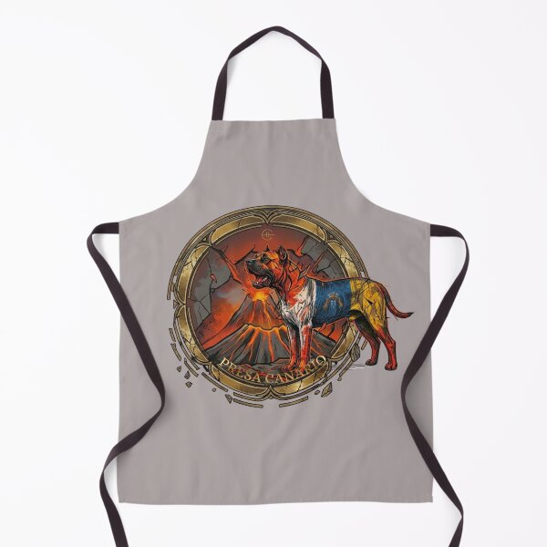 Item preview, Presa Canario Canary Islands Volcanic Emblem Emblematic Dog designed and sold by EfectoCreativo.