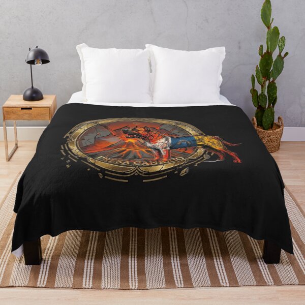 Item preview, Presa Canario Canary Islands Volcanic Emblem Emblematic Dog designed and sold by EfectoCreativo.