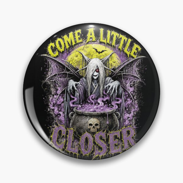 Item preview, Come a little closer - Spooky Witch Halloween graphic designed and sold by GEM STYLE.