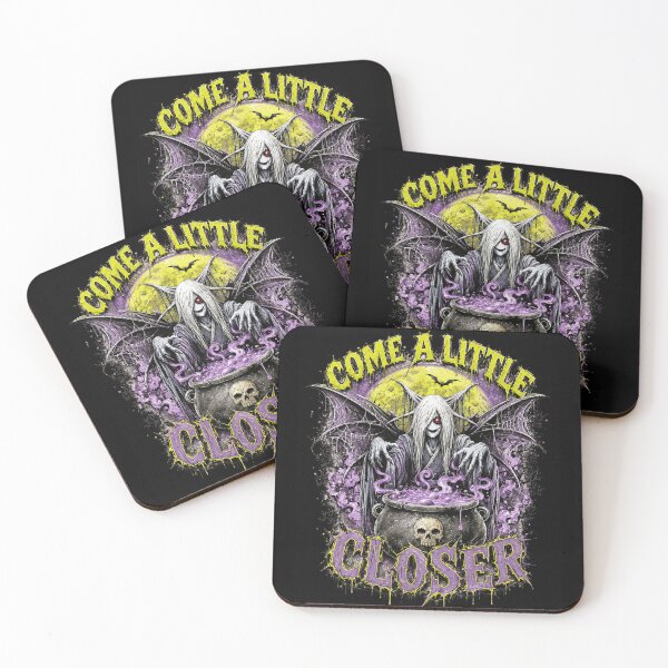 Item preview, Come a little closer - Spooky Witch Halloween graphic designed and sold by GEM STYLE.