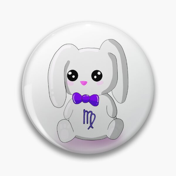 Item preview, Lil Virgo Rabbit - Purple  designed and sold by DoodlesbyEllieE.