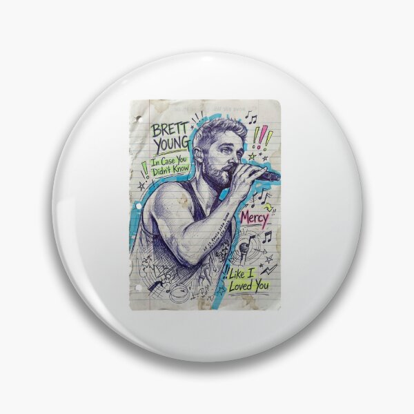 Item preview, Brett young music album cover art typography designed and sold by ARTeez⭐️⭐️⭐️⭐️⭐️.