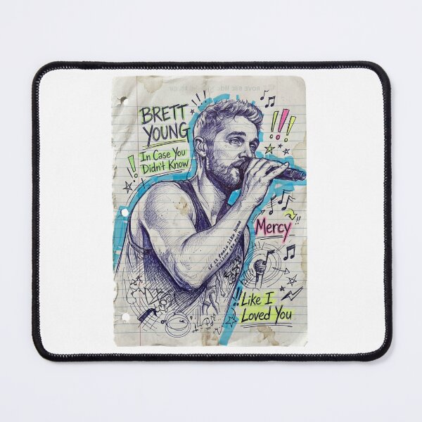 Item preview, Brett young music album cover art typography designed and sold by ARTeez⭐️⭐️⭐️⭐️⭐️.