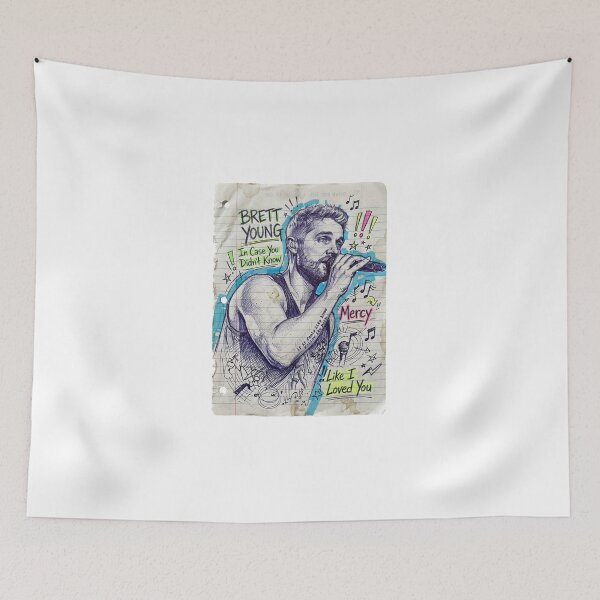 Item preview, Brett young music album cover art typography designed and sold by ARTeez⭐️⭐️⭐️⭐️⭐️.