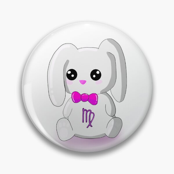Item preview, Lil Virgo Rabbit - Pink designed and sold by DoodlesbyEllieE.