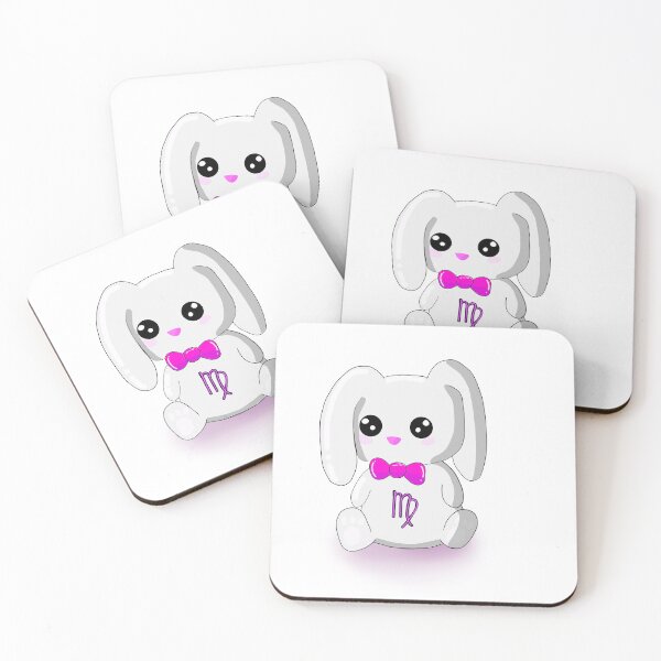 Item preview, Lil Virgo Rabbit - Pink designed and sold by DoodlesbyEllieE.