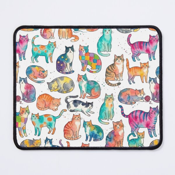 Item preview, Watercolour cats designed and sold by The King's general goods.