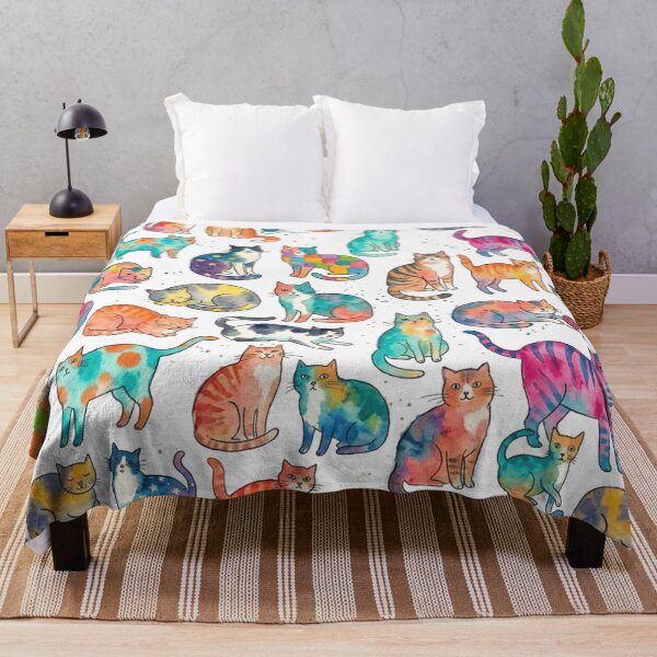 Item preview, Watercolour cats designed and sold by The King's general goods.