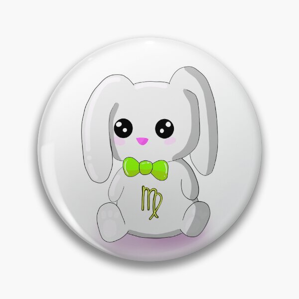 Item preview, Lil Virgo Rabbit - Green designed and sold by DoodlesbyEllieE.
