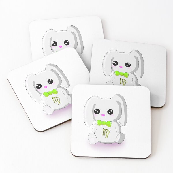 Item preview, Lil Virgo Rabbit - Green designed and sold by DoodlesbyEllieE.