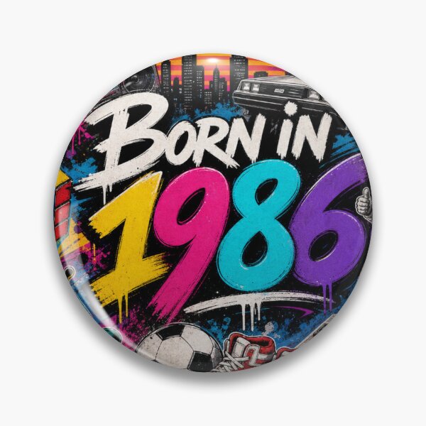 Item preview, Born in 1986 designed and sold by Meg_S_meG.