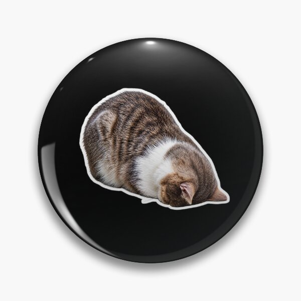 Item preview, Tired and done loaf cat designed and sold by MileAMinBrain.