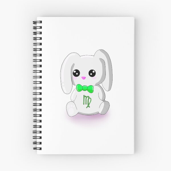 Item preview, Lil Virgo Rabbit - Neon Green  designed and sold by DoodlesbyEllieE.