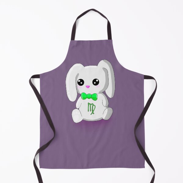 Item preview, Lil Virgo Rabbit - Neon Green  designed and sold by DoodlesbyEllieE.