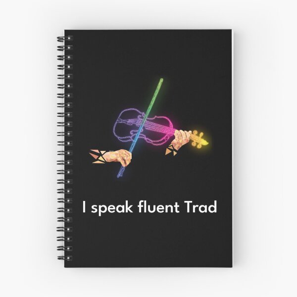 Item preview, I speak fluent Trad Fiddle Neon designed and sold by TraDArt.