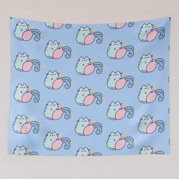 Item preview, aquarius pusheen!!! designed and sold by PLANET-VEE.