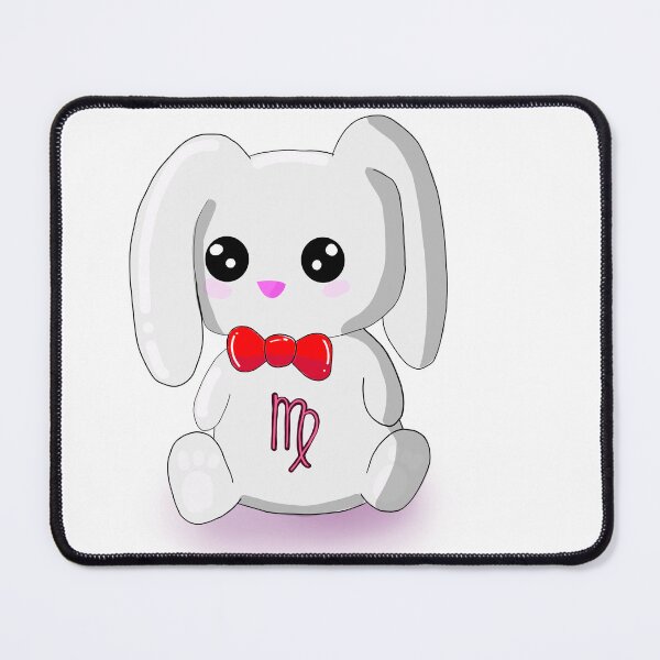 Item preview, Lil Virgo Rabbit - Red designed and sold by DoodlesbyEllieE.