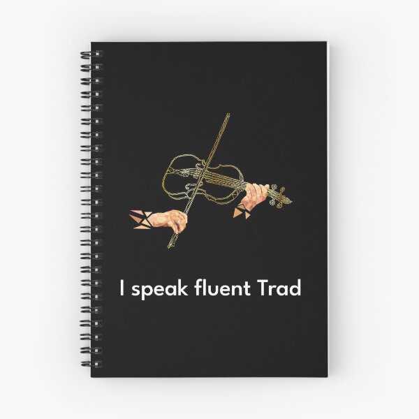 Item preview, I speak fluent Trad Fiddle Gold designed and sold by TraDArt.