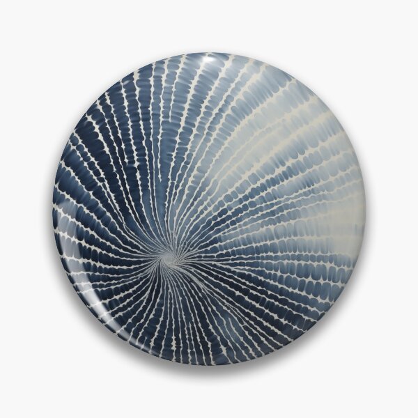 Item preview, Japanese Shibori Indigo Blue and White Mandala designed and sold by KsaveraArt.