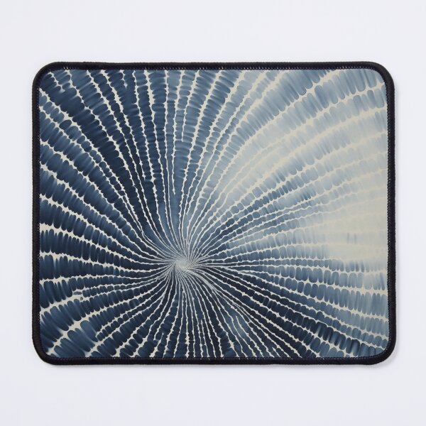 Item preview, Japanese Shibori Indigo Blue and White Mandala designed and sold by KsaveraArt.