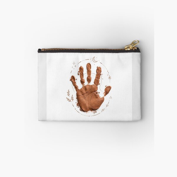 Item preview, Hand Imprint Clay Art — Spiritual Boho Earth Handprint designed and sold by Mahesh  Tolani.