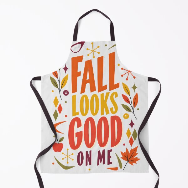 Item preview, Fall Looks Good on Me Typography Art  designed and sold by MagicTheDog.