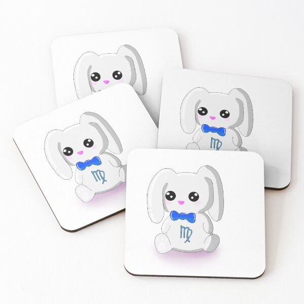 Item preview, Lil Virgo Rabbit - Blue designed and sold by DoodlesbyEllieE.