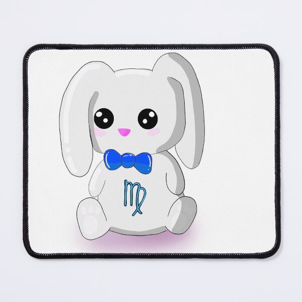 Item preview, Lil Virgo Rabbit - Blue designed and sold by DoodlesbyEllieE.