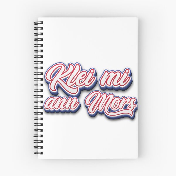 Item preview, Klei mi an Mors – Cheeky Low German saying in retro style designed and sold by Fies-und-Fein.