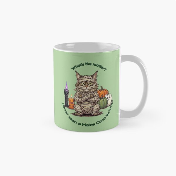 Item preview, Funny Maine Coon Mummy - Never seen a Maine Coon before? designed and sold by The-NOKU-Co.