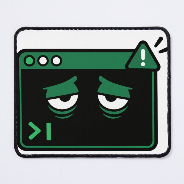 Item preview, Programmer Burnout Tired Terminal designed and sold by Alphakenon.