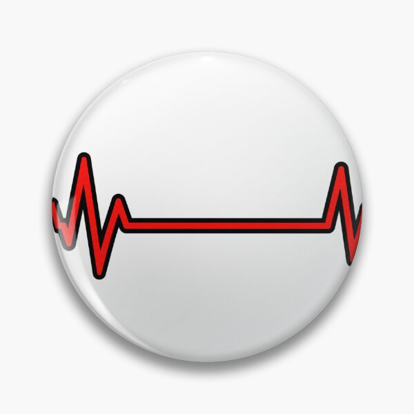 Item preview, Paramedic Humor Flatline Heart EKG designed and sold by Alphakenon.