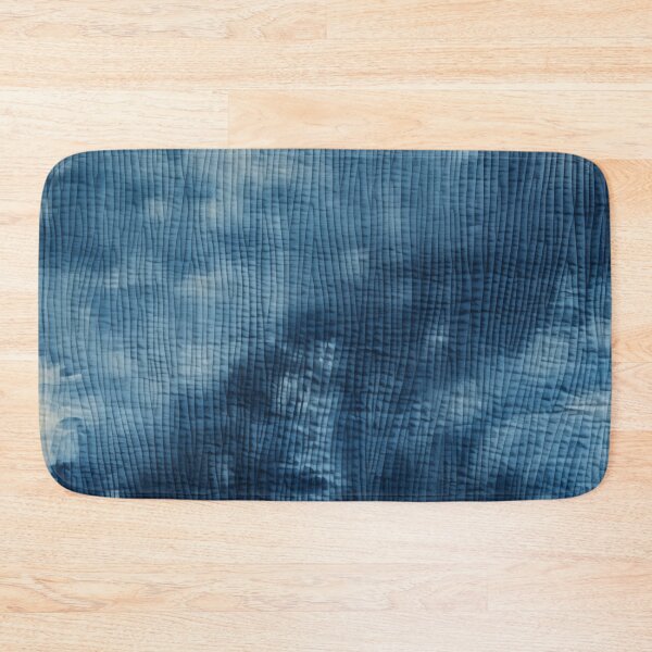 Item preview, Japanese Shibori Indigo Blue and White designed and sold by KsaveraArt.