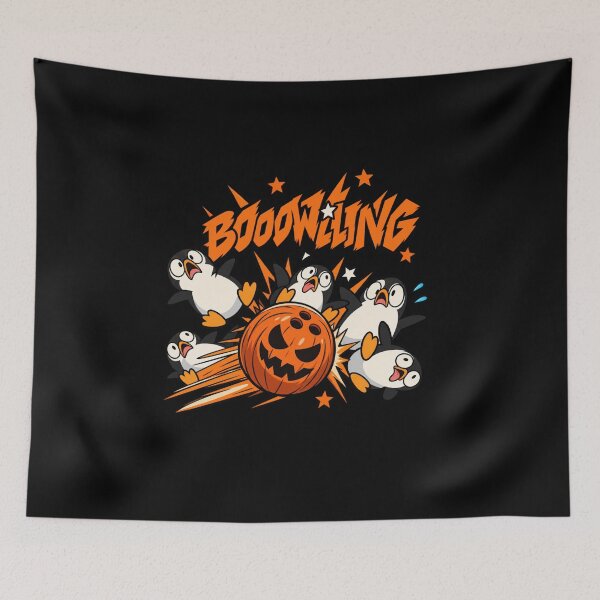 Item preview, Booowling Halloween Penguin designed and sold by Konvero.