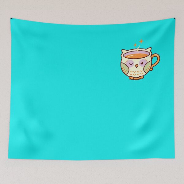 Item preview, Starry-Eyed Owl Latte Cup – Cute Cozy Coffee1 designed and sold by urmoments.