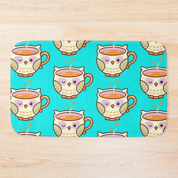 Item preview, Starry-Eyed Owl Latte Cup – Cute Cozy Coffee1 designed and sold by urmoments.