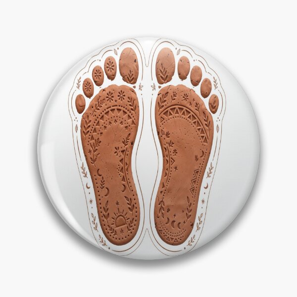 Item preview, Footprints in Clay — Earthy First Steps Boho Trail designed and sold by Mahesh  Tolani.