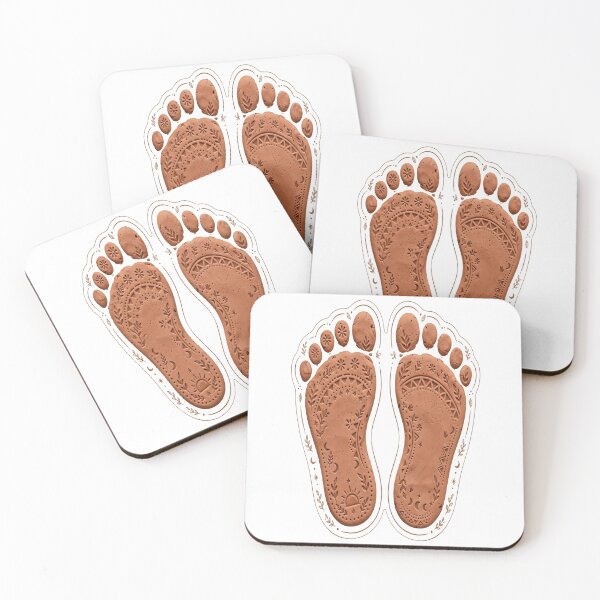 Item preview, Footprints in Clay — Earthy First Steps Boho Trail designed and sold by Mahesh  Tolani.