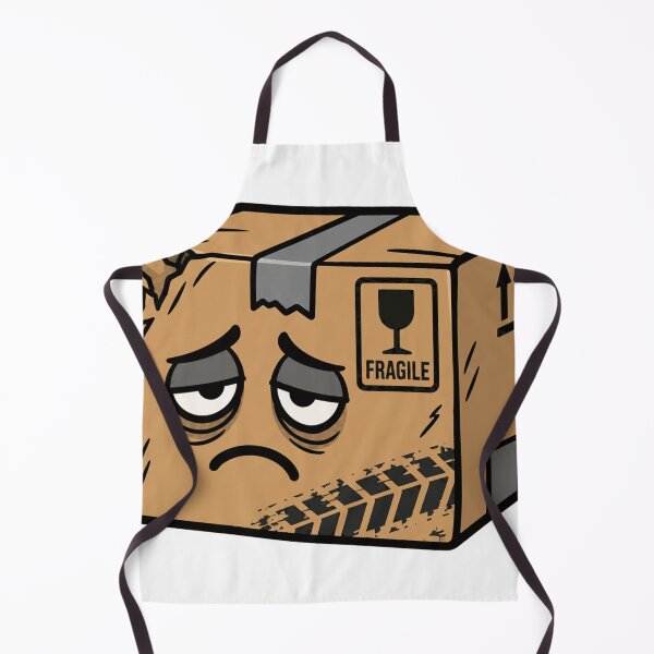 Item preview, Warehouse Worker Tired Fragile Box designed and sold by Alphakenon.