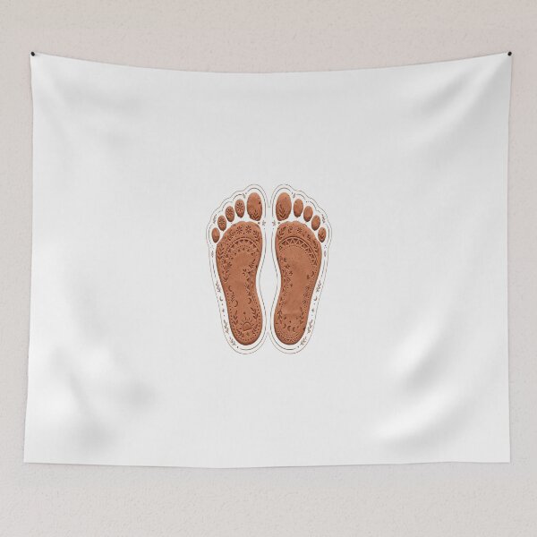 Item preview, Footprints in Clay — Earthy First Steps Boho Trail designed and sold by Mahesh  Tolani.