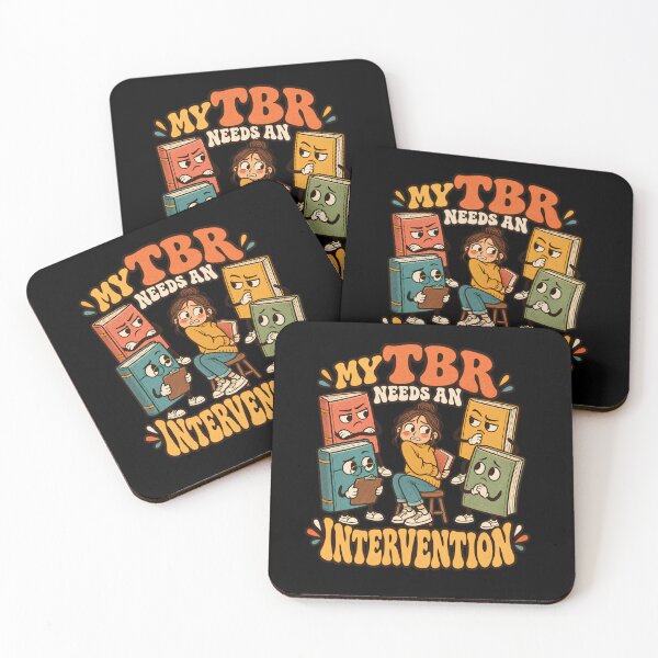 Item preview, My TBR Needs an Intervention – Funny Book Lover designed and sold by Bawek85Designs.