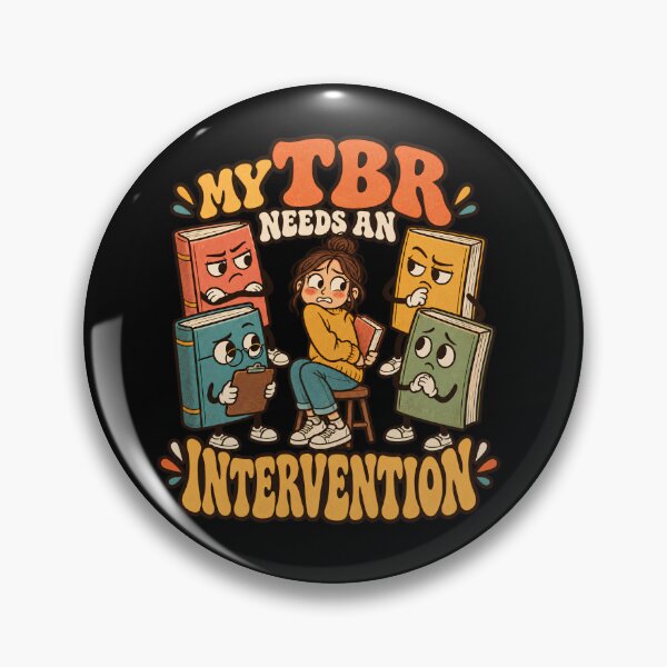 Item preview, My TBR Needs an Intervention – Funny Book Lover designed and sold by Bawek85Designs.